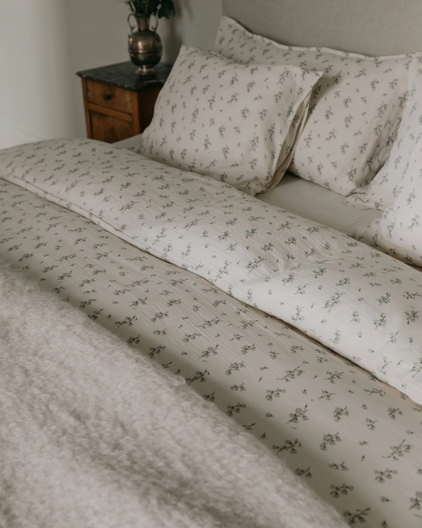 Bluebell Muslin duvet cover, 140x200 cm Garbo&Friends