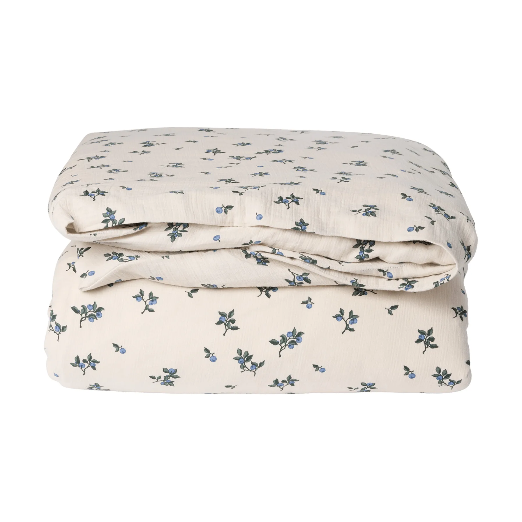 Blueberry muslin duvet cover, 150x210 cm Garbo&Friends