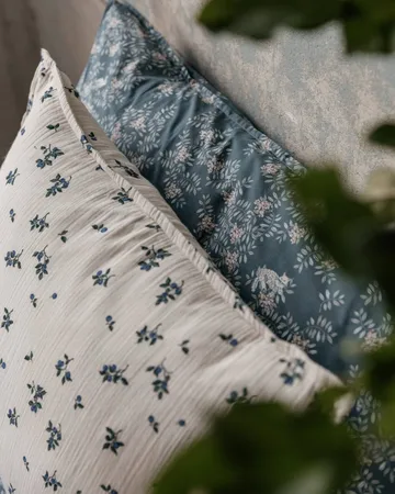 Blueberry Muslin pillowcase - 80x80 cm - Garbo&Friends
