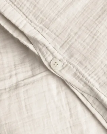 Eggshell Muslin bed set - 140x200 cm/50x75 cm - Garbo&Friends