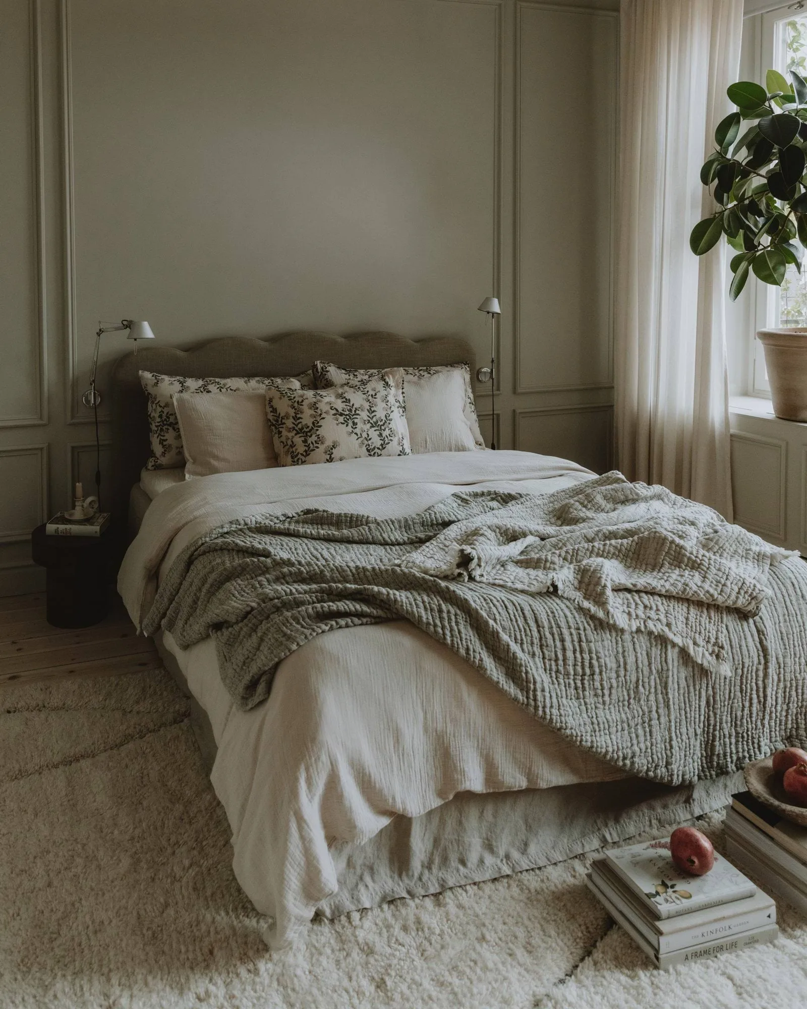 Eggshell Muslin duvet cover, 135x200 cm Garbo&Friends