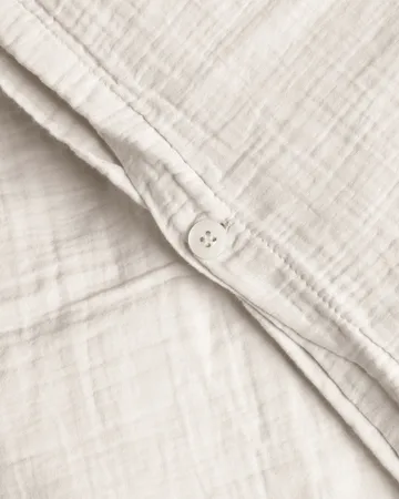 Eggshell Muslin duvet cover - 150x210 cm - Garbo&Friends