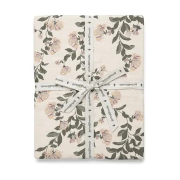 Honeysuckle Muslin fitted sheet - 70x140x20 cm - Garbo&Friends