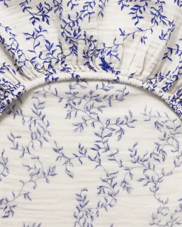 Jardim Muslin fitted sheet - 180x200x30 cm - Garbo&Friends