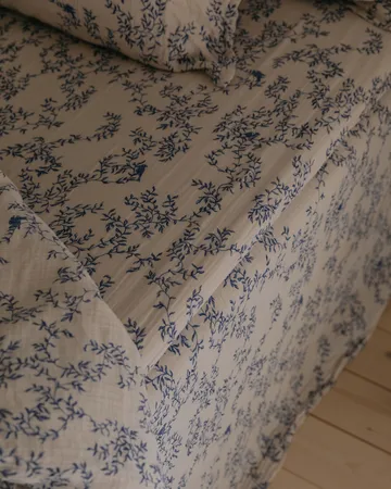 Jardim Muslin fitted sheet - 180x200x30 cm - Garbo&Friends