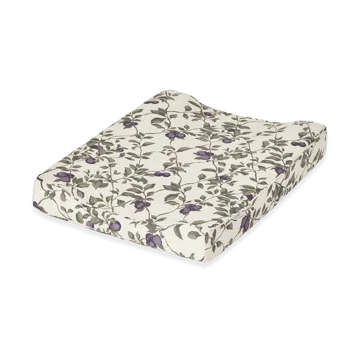 Plum satin changing mat - 50x65x9 cm - Garbo&Friends