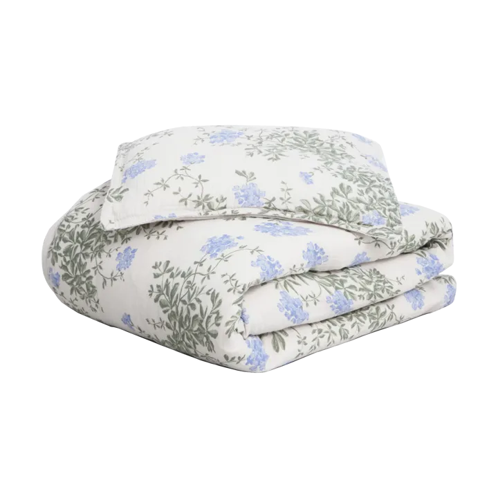 Plumbago Muslin bed set junior - 100x140 cm/40x60 cm - Garbo&Friends