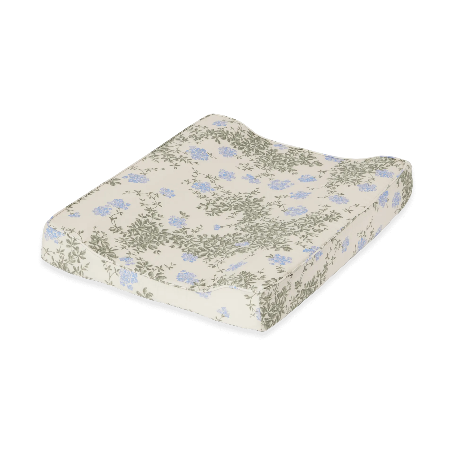 Plumbago satin quilted changing pad, 50x65x9 cm Garbo&Friends