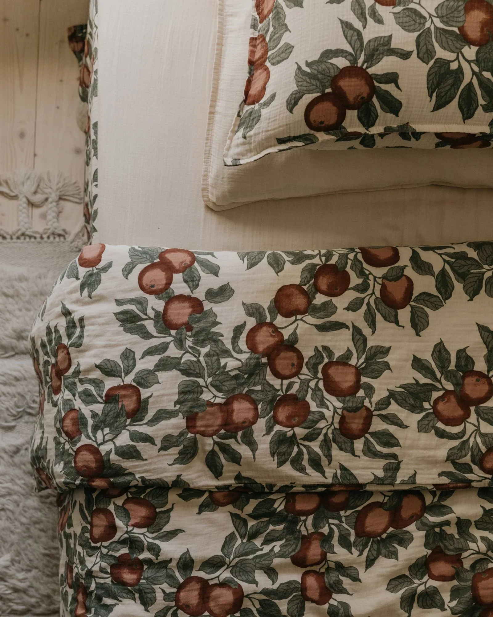 Pomme Muslin duvet cover, 140x200 cm Garbo&Friends