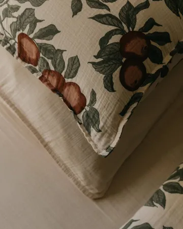 Pomme Muslin pillowcase - 80x80 cm - Garbo&Friends