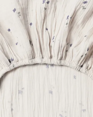 Viola Muslin fitted sheet - 180x200x30 cm - Garbo&Friends