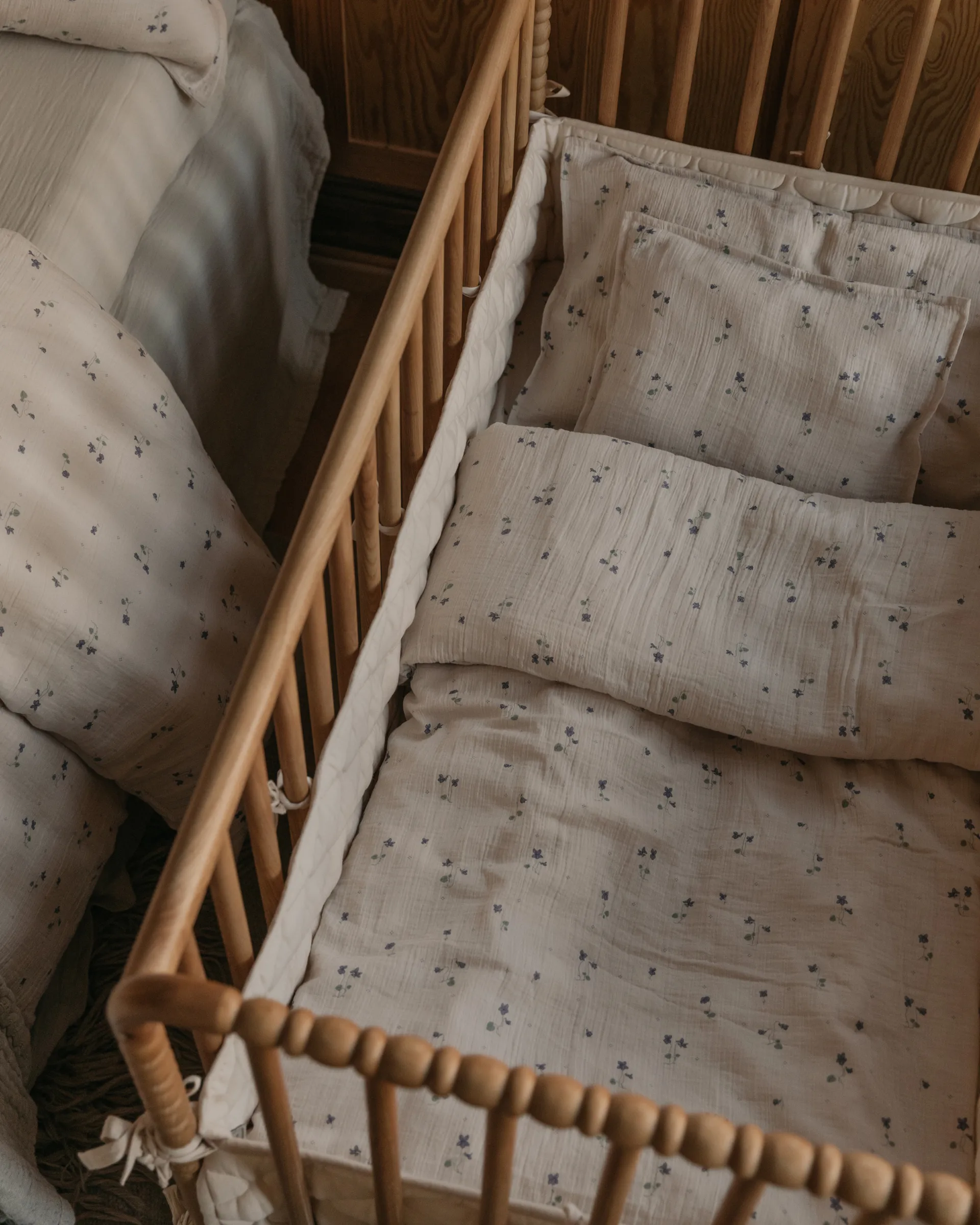 Viola Muslin Junior Bedding Set, 100x130 cm/35x55 cm Garbo&Friends