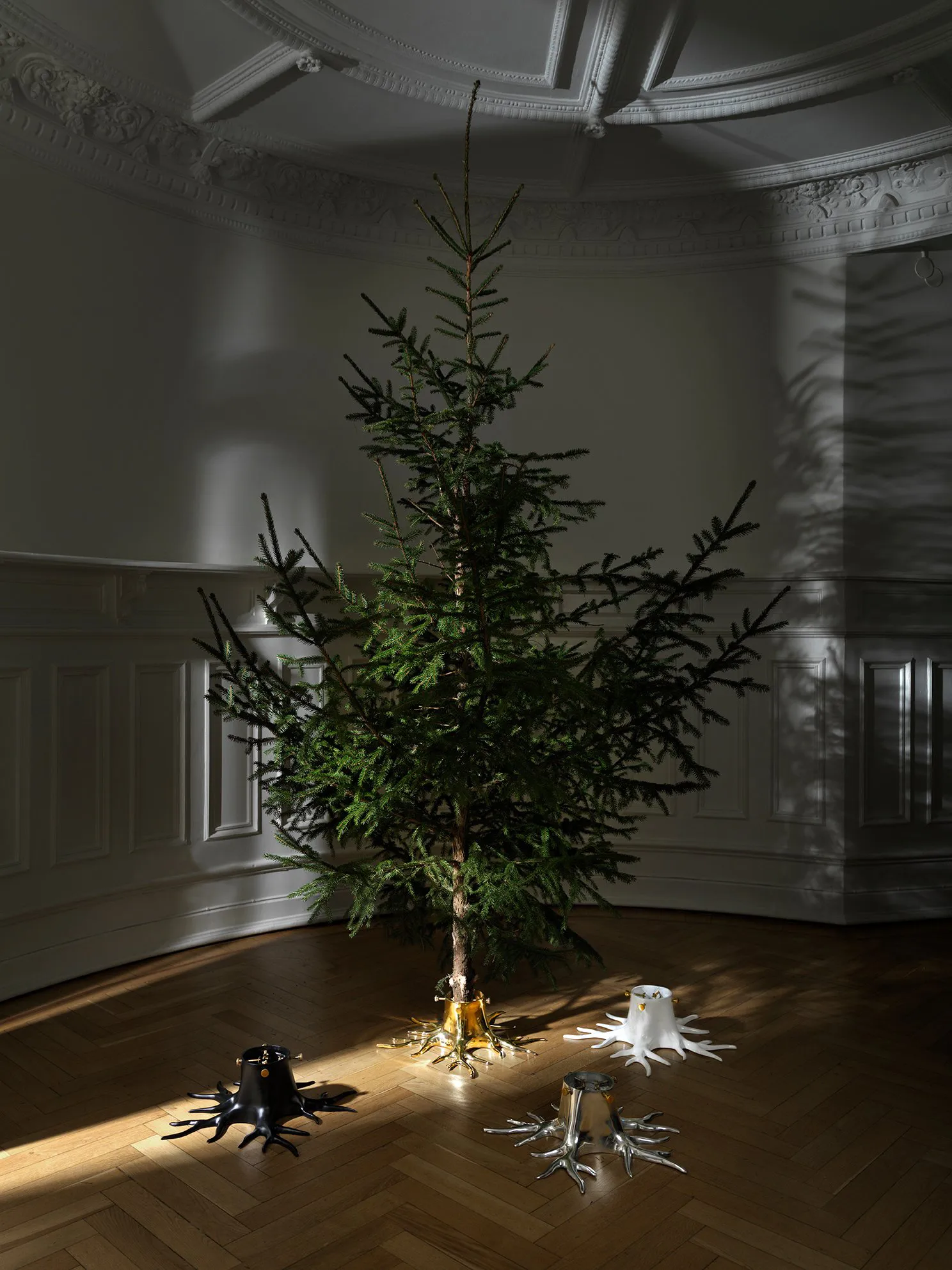 Garden Glory Christmas tree stand, Black matte Garden Glory