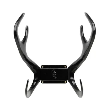 Garden Glory wall mount reindeer - Black - Garden Glory