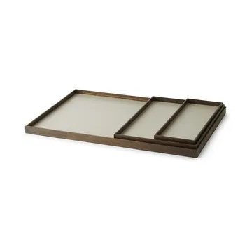 Frame tray medium 23x34 cm - Smoked oak-Grey - Gejst