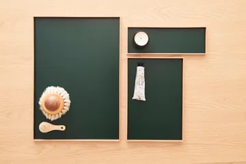 Frame tray small 11x32.4 cm - Oak-green - Gejst