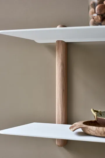 Nivo shelf F large - Light oak-white - Gejst