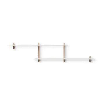 Nivo shelf H large - Light oak-white - Gejst