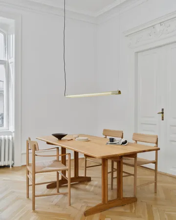 Radent pendant long 135 cm - Brass - Gejst