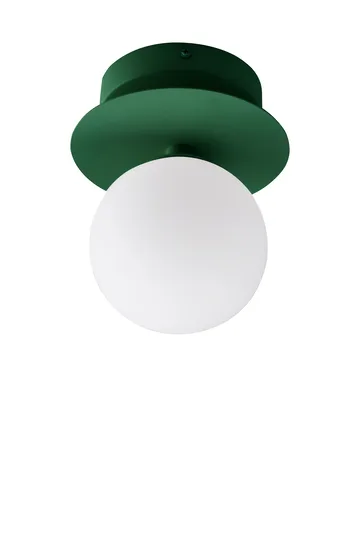 Art Deco IP44 wall lamp/ceiling lamp - Green-White - Globen Lighting