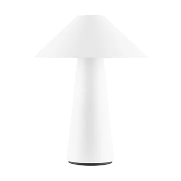 Cannes portable table lamp - White - Globen Lighting