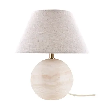 Castello 35 table lamp - Beige travertine - Globen Lighting
