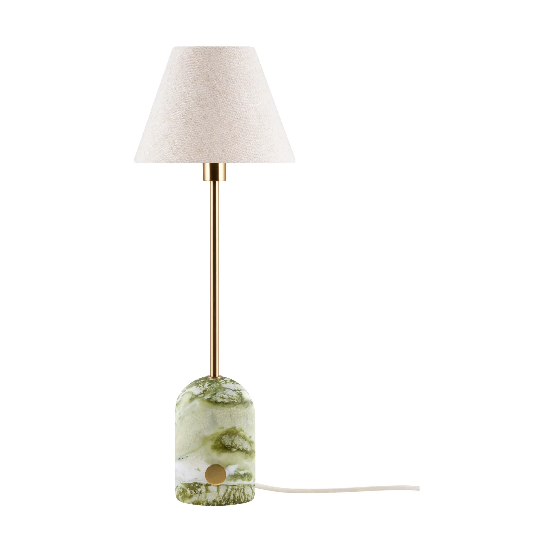 Gino 20 table lamp, Light green marble Globen Lighting