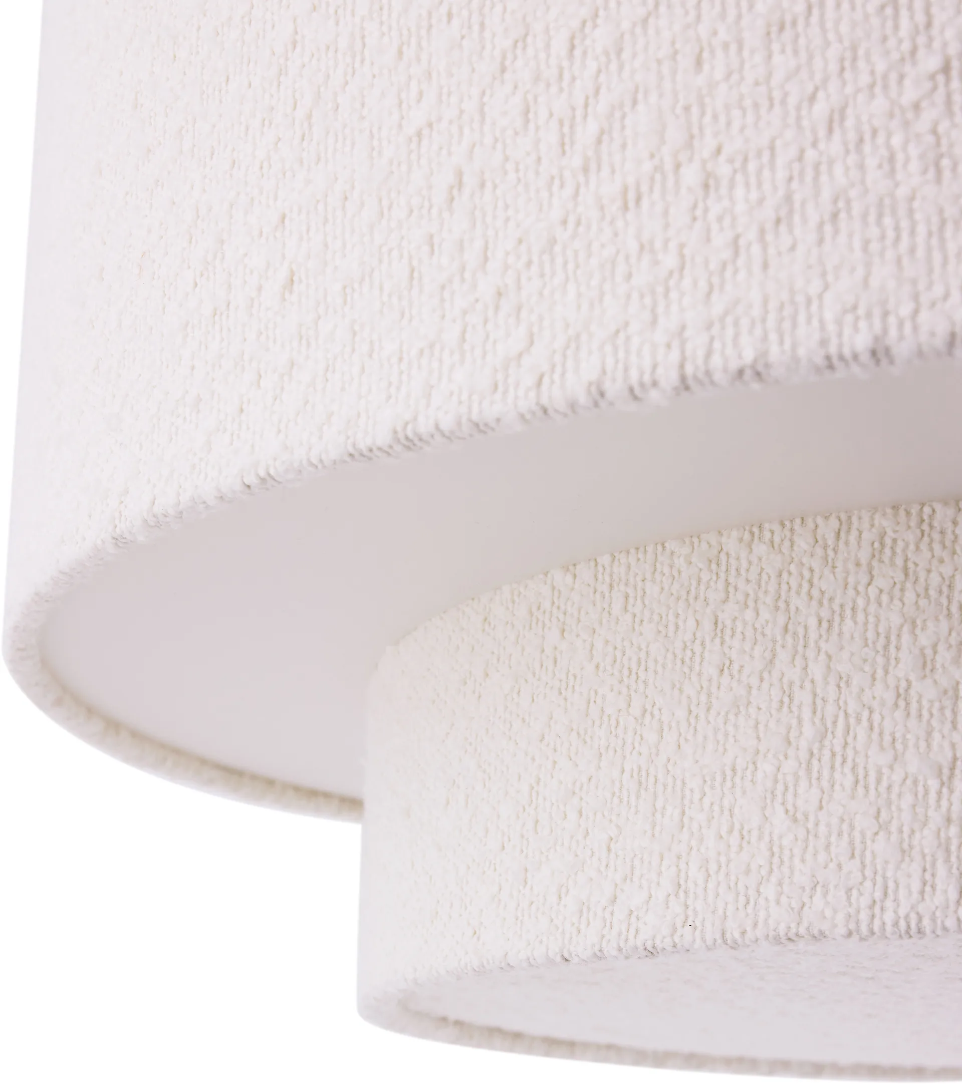 Noah pendant Ø50 cm, Bouclé white Globen Lighting