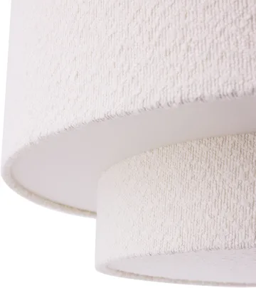 Noah pendant Ø70 cm - Bouclé white - Globen Lighting
