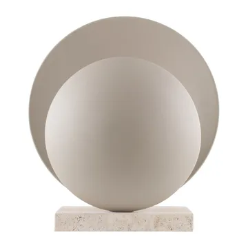 Orbit table lamp - Beige-Travertinee - Globen Lighting