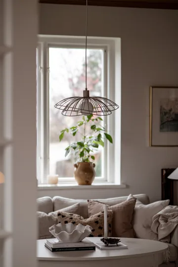 Ray ceiling lamp Ø 45 cm - Mud - Globen Lighting