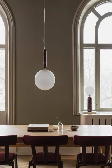 Torrano pendant lamp 30 cm - Rosso Levanto - Globen Lighting
