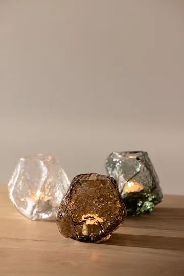 Valerie 12 tealight holders - Brown - Globen Lighting