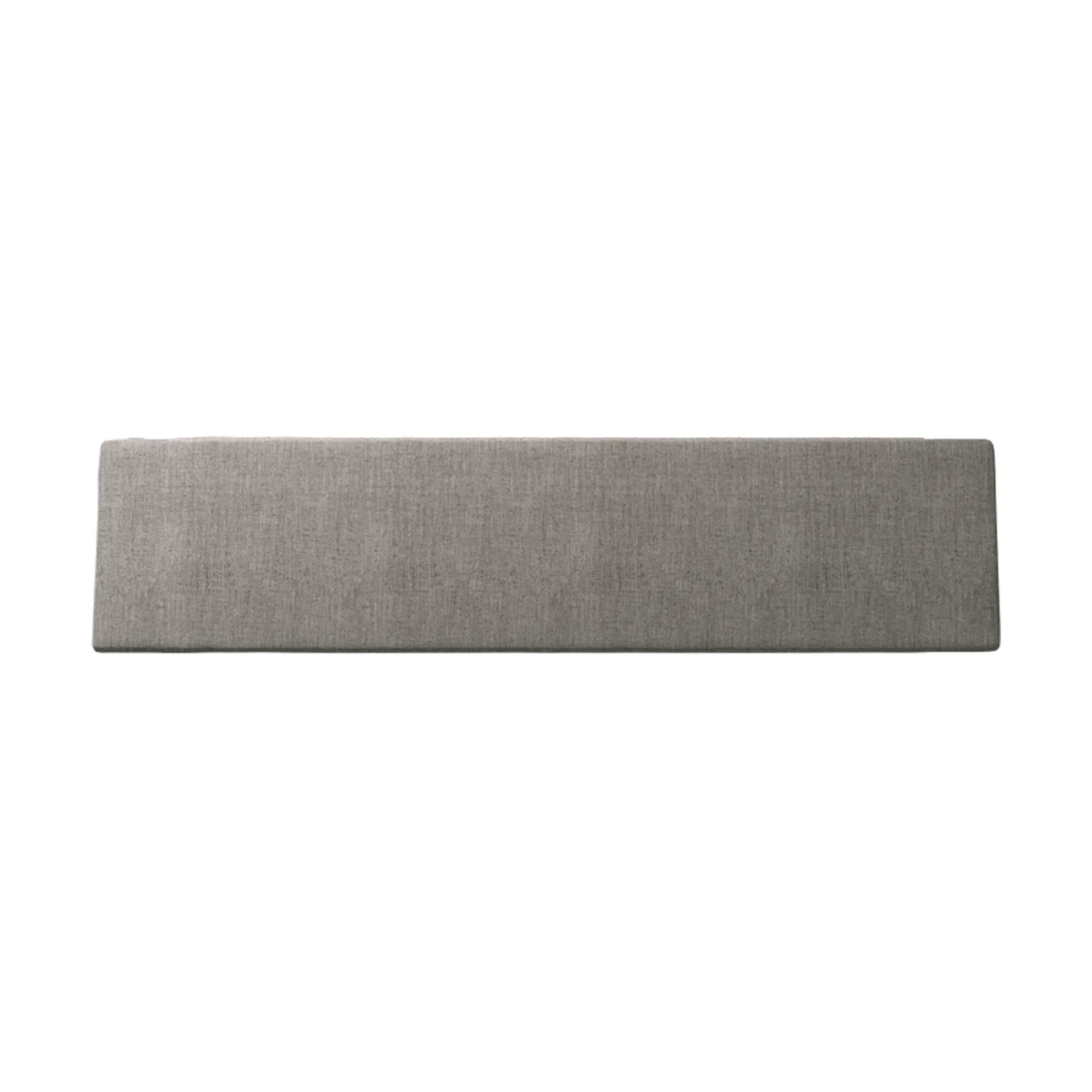 Bench 9 seat cushion, Black melange, 170x40 cm Grythyttan Stålmöbler