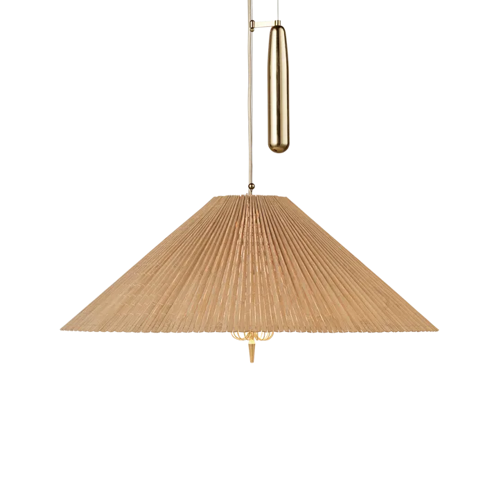 A1972 ceiling lamp Ø60 cm - Bambu-brass - GUBI