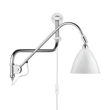 Bestlite BL10 wall lamp - matt white-chrome - GUBI