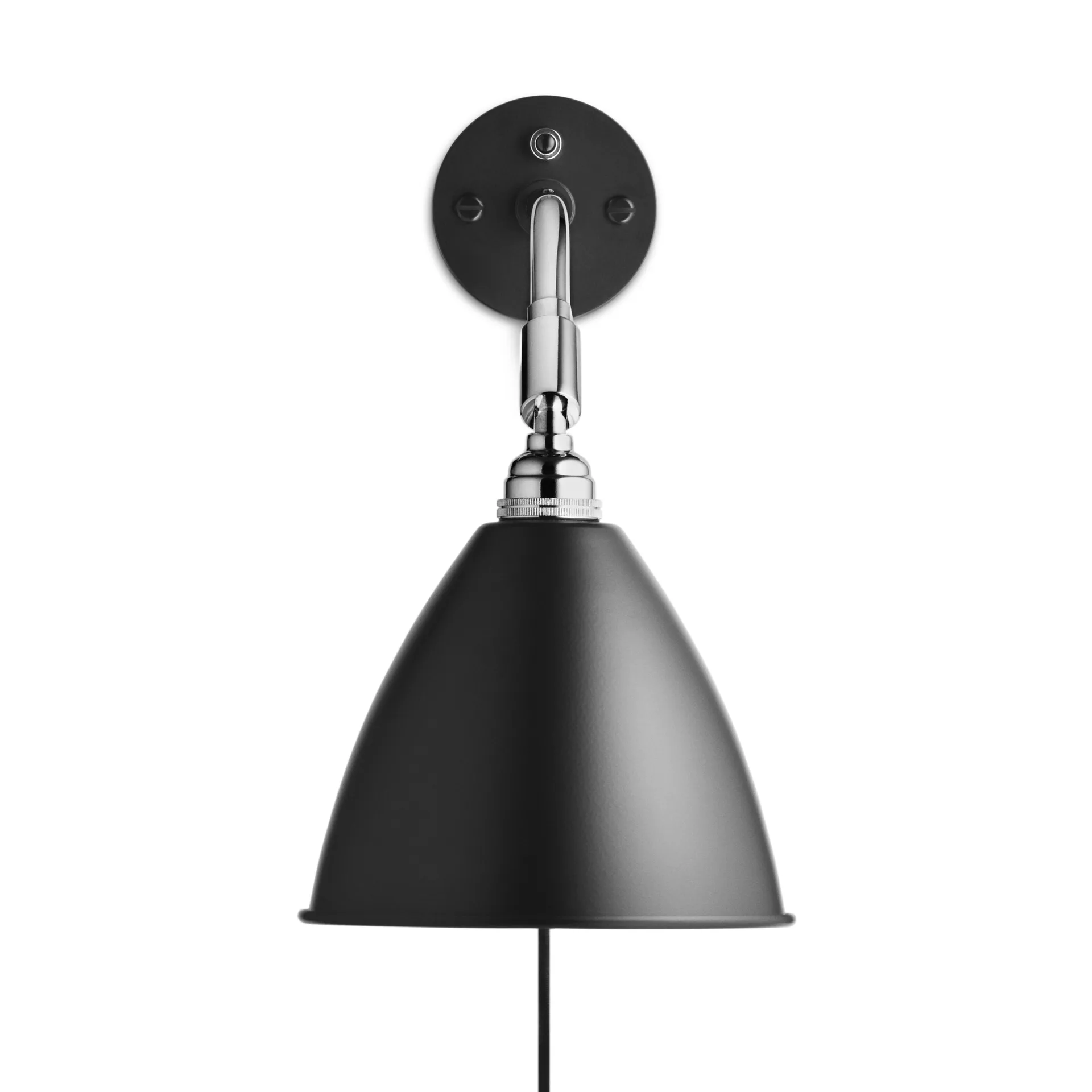 Bestlite BL7 wall lamp, black-chrome GUBI