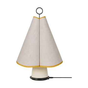 Hornbæk portable table lamp - Poppy yellow - GUBI