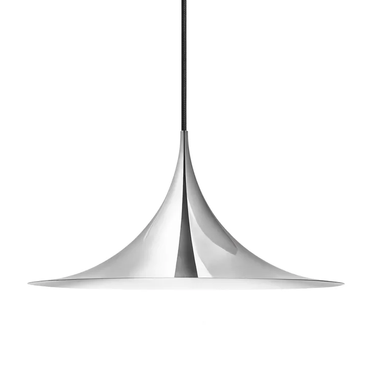 Semi pendant light Ø47 cm - Chrome - GUBI