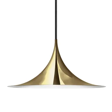 Semi pendant light Ø47 cm - Polished brass - GUBI