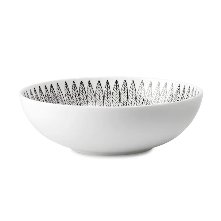 Black Salix bowl 17 cm - black - Gustafsbergs Porslinsfabrik