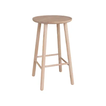 ZigZag bar stool 63 cm - Blonde ash - Hans K