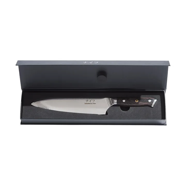 Damascus By Hâws chef's knife 32 cm - Wenge - Hâws