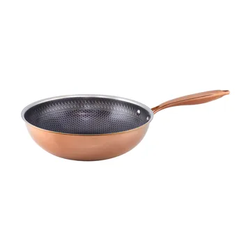 Hâws Santo wok pan hybrid coating Ø28 cm - Rose Gold - Hâws
