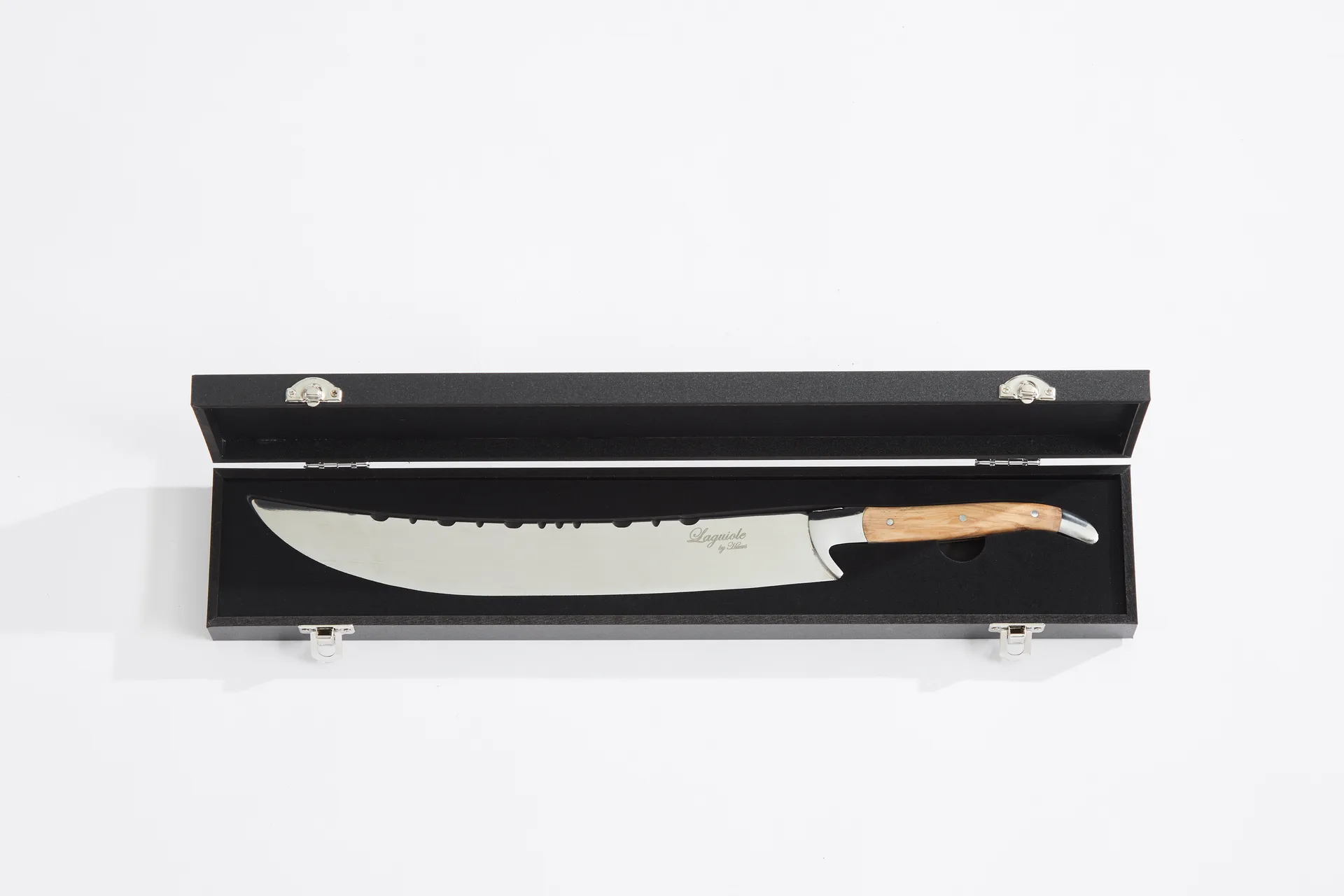 Laguiole By Hâws champagne saber 27 cm, Olive wood-stainless steel Hâws