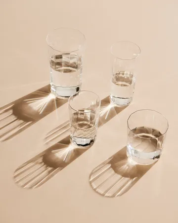 Angle drinking glass - Medium 10 cm - HAY