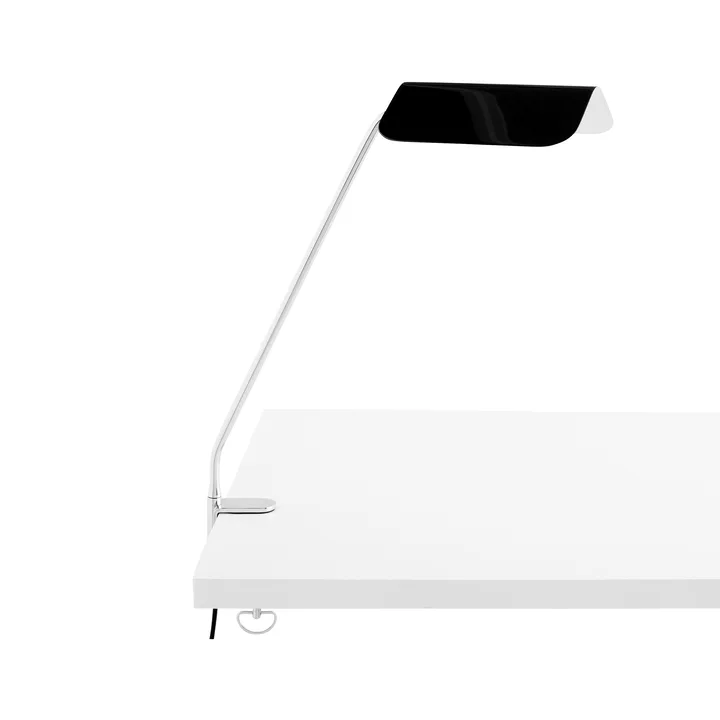 Apex Clip desk lamp - Iron black - HAY