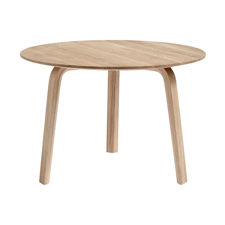 Bella coffee table - Lacquered oak, Ø60x39 cm - HAY
