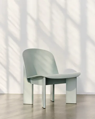 Chisel lounge chair - Eucalyptus lacquered beech - HAY