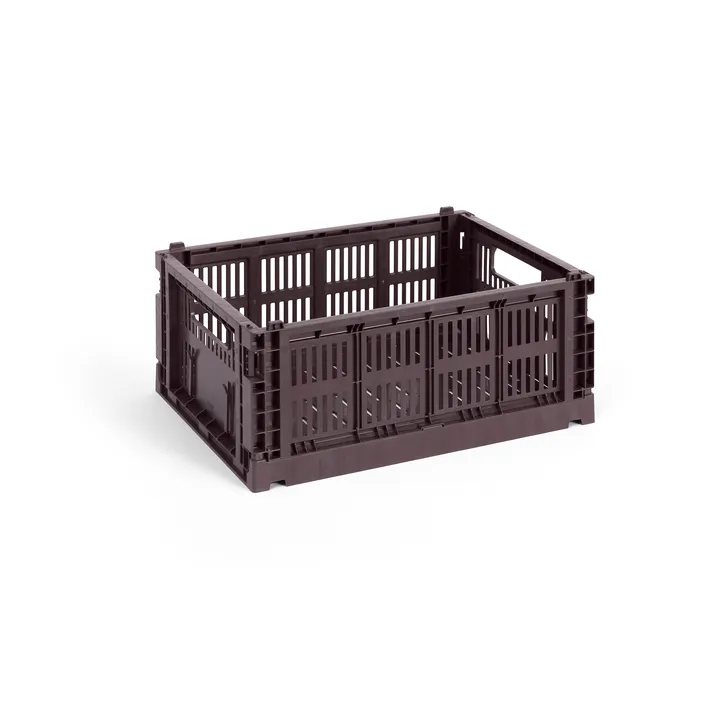 Colour Crate M 26.5x34.5 cm - Bordeaux - HAY